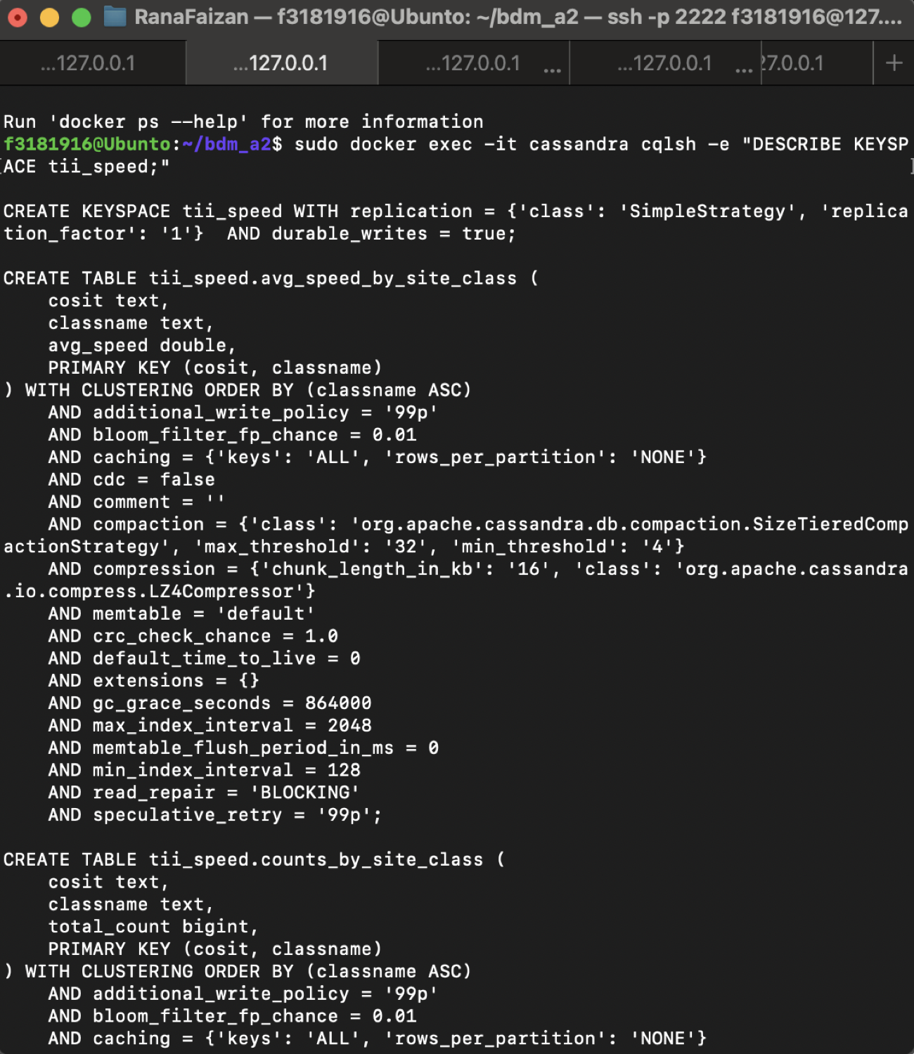Big Data Streaming Pipeline - Spark, Kafka, Cassandra & Hadoop screenshot 15